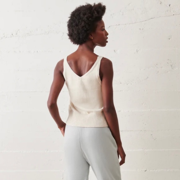 (NWT) WVN • Natural Sweater Knit Camisole - Picture 3 of 16
